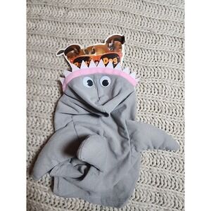 New Party Dog SHARK Pet Halloween Costume New Vest Med/Large